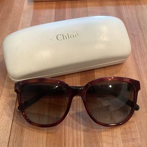 Chloe Tortoise Sunglasses
